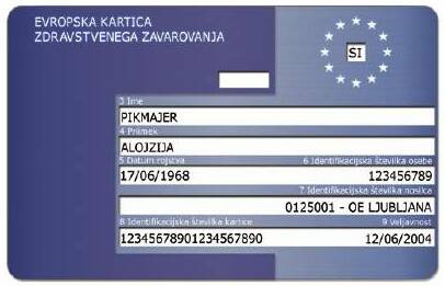 European Health Insurance Card